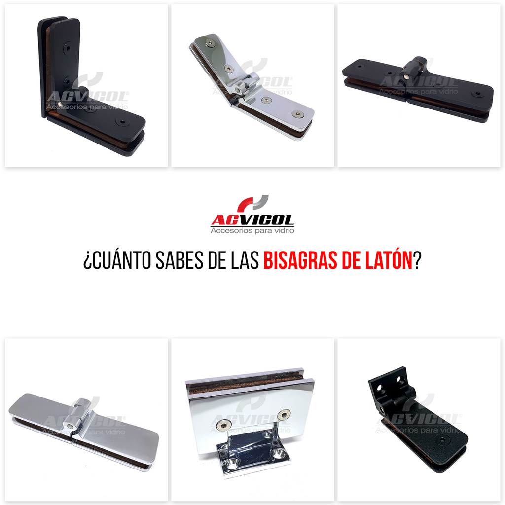 ¿CUÁNTO SABES DE LAS BISAGRAS DE LATÓN?
