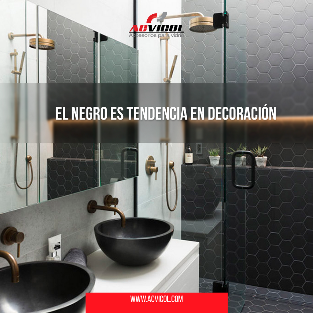 EL NEGRO ES TENDENCIA EN DECORACIÓN