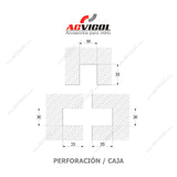 CHAPETA EN T CENTRAL CTC