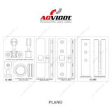 KIT PLEGABLE OPTIGLASS KPO